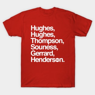 6 captain winners T-Shirt